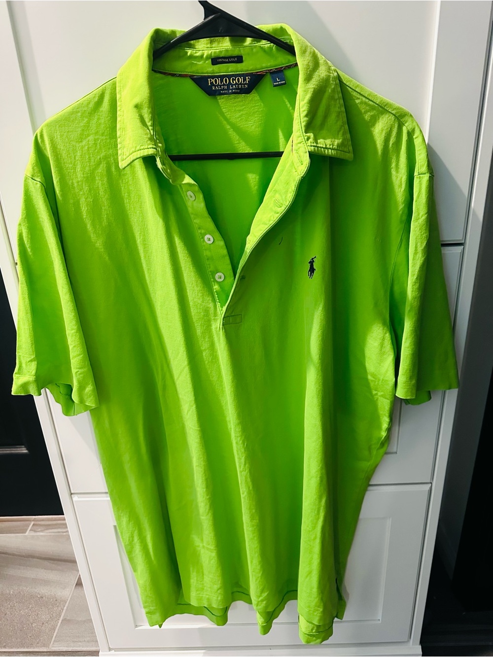 Ralph Lauren Neon Green Polo Shirt
